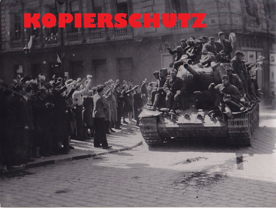 Prager Aufstand Mai 1945 Pražské povstání russ.J