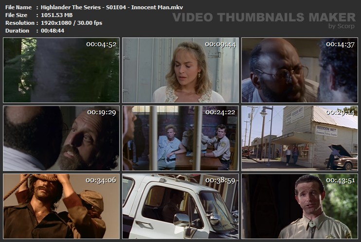 Highlander The Series - S01E04 - Innocent Man.mkv