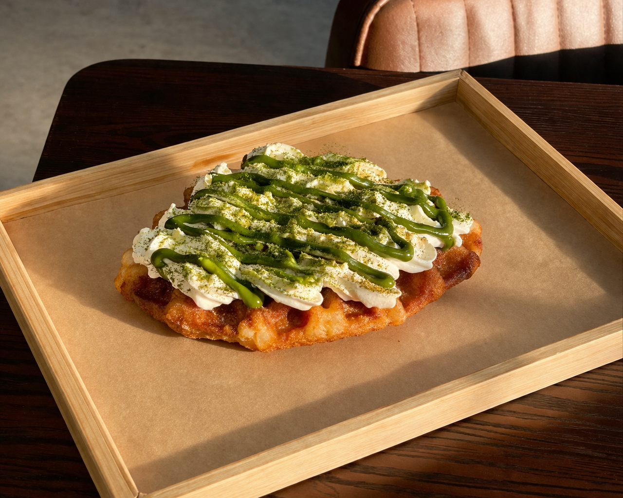 Matcha Croffle