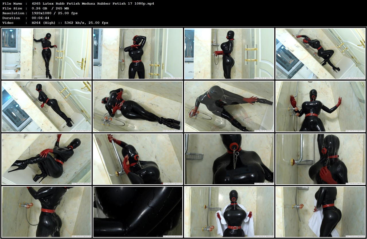 4265 Latex Rubb Fetish Medusa Rubber Fetish 17 1080p mp4