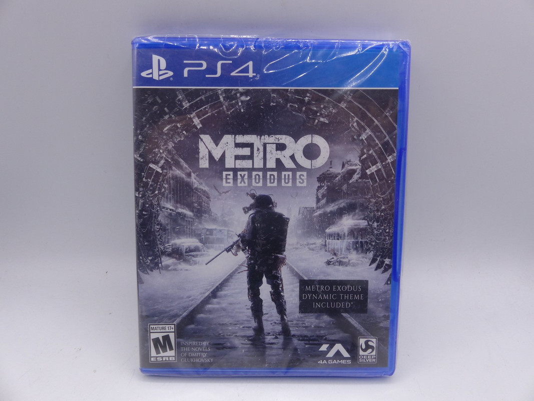 SONY PS4 PLAYSTATION 4 METRO EXODUS VIDEO GAME | MDG Sales, LLC