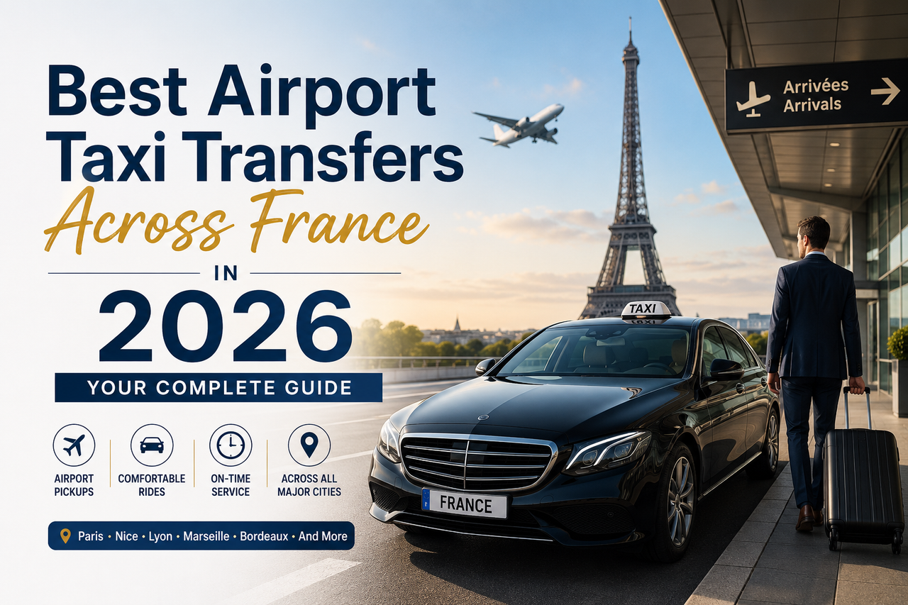 Best Airport Taxi Transfers Across France in 2026: Your Complete Guide