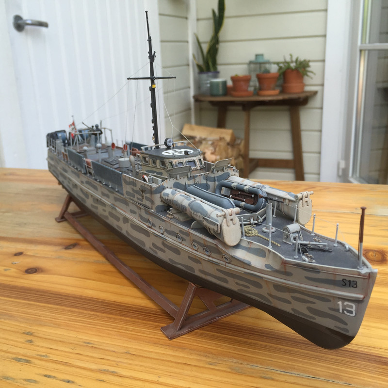 1/72 Airfix German S-boat S13 - Ready for Inspection