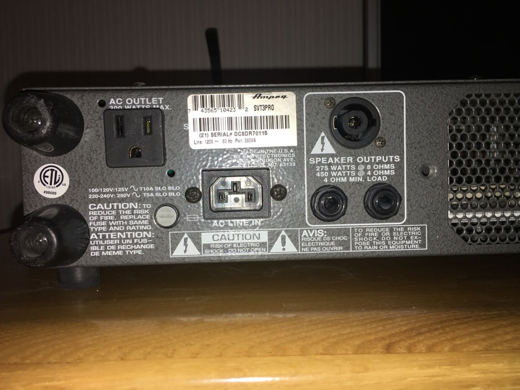 Ampeg svt3pro