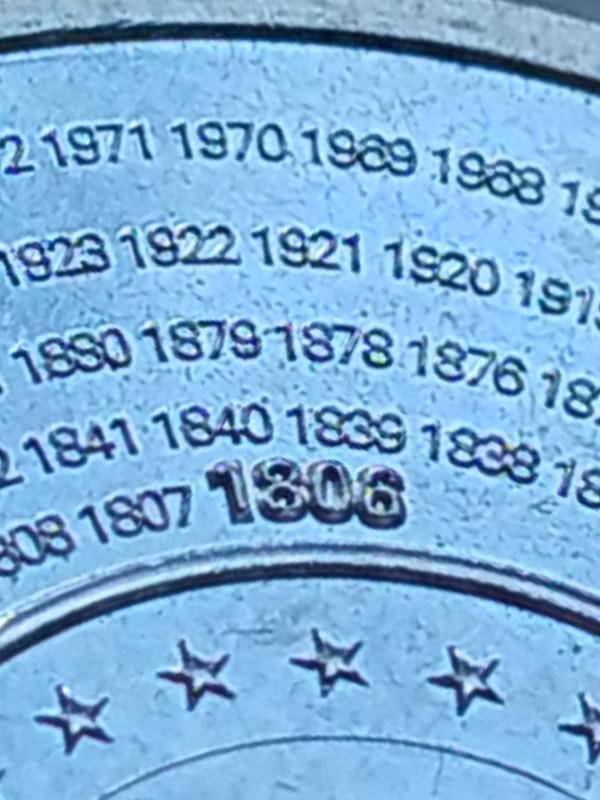 2006 5 € 200 años adm tributaria con errores en fechas pl detalle 2 anv.JPG