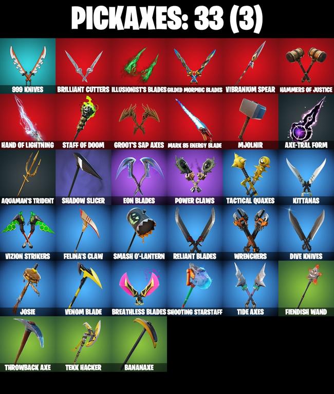 pickaxes comp