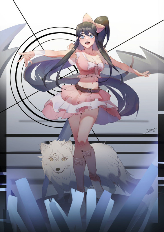 maizono-sayaka-danganronpa-and-1-more-drawn-by-go-shika-anan-8d7ee4b8da989968dd6198678d0cba54-1