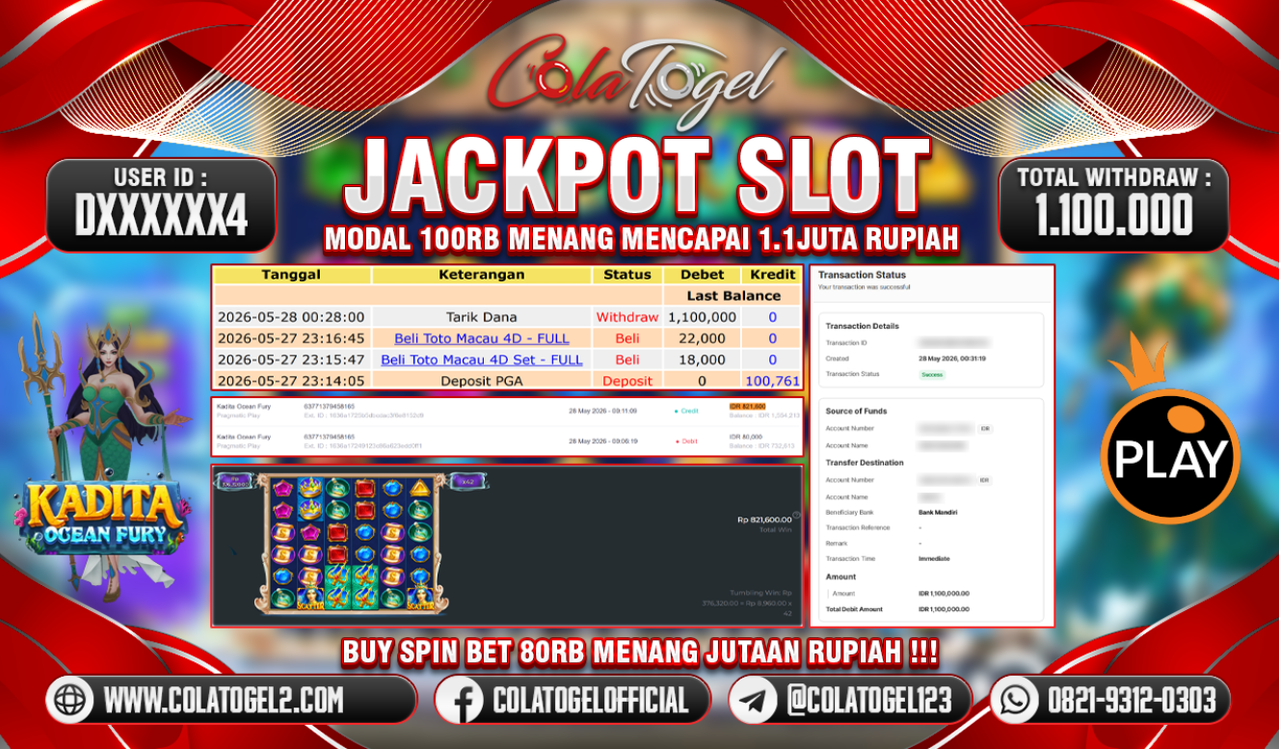 JACKPOT SLOT GACOR!!
