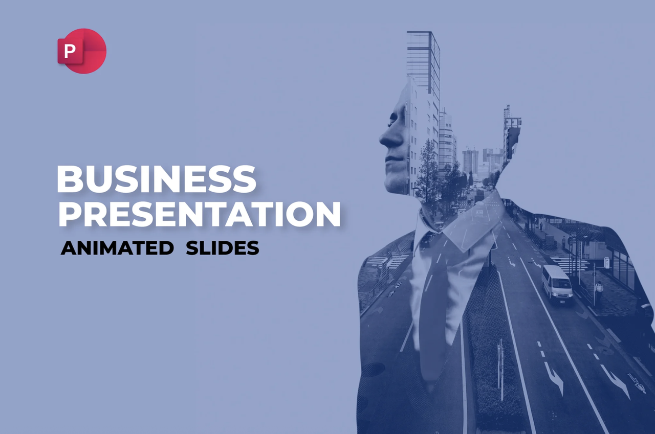 Business Animated PowerPoint Template