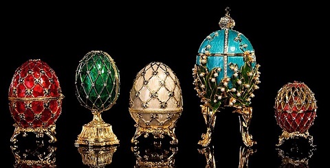 Quiz - a clutch of artistic eggs for Easter Egg-606