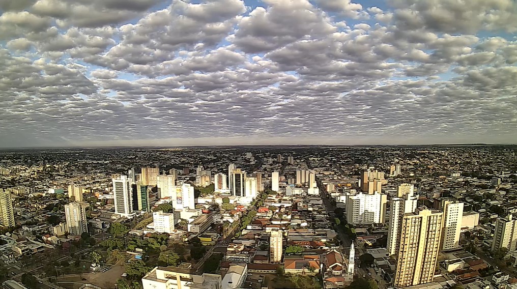 Campo Grande nesta manhã de segunda-feira