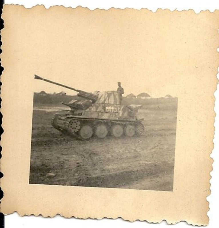Orig.Foto Sturmgeschütz Panzerjäger Marder II We