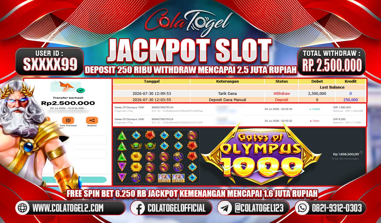 JACKPOT SLOT GACORR!!