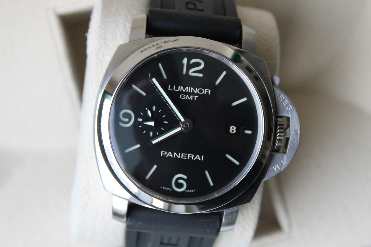 Panerai PAM329 / PAM 329 Luminor 1950 3 Days GMT PAM00329 W/Box and Papers! WOW!