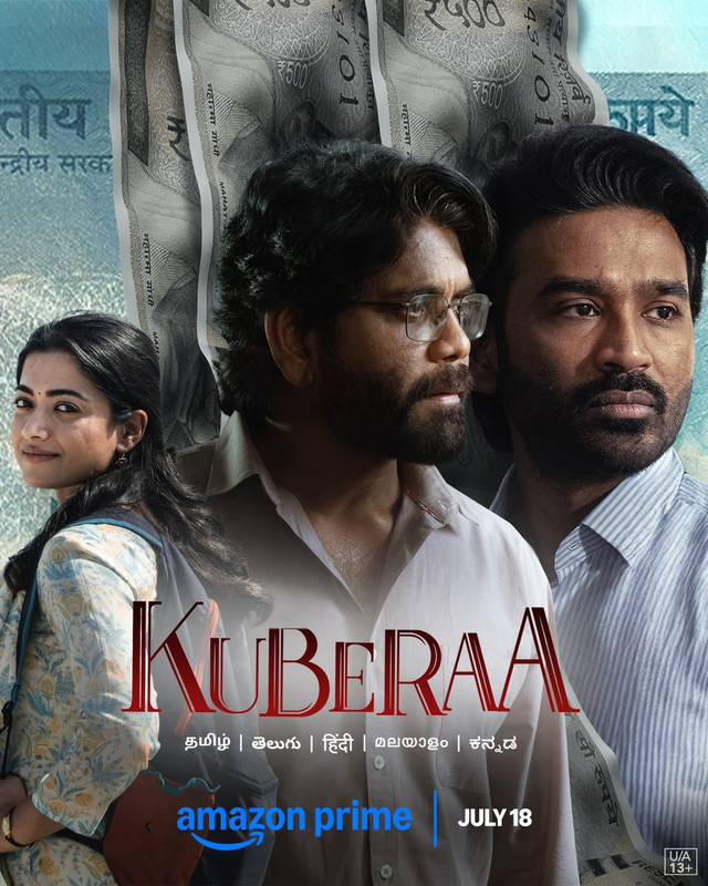 Kuberaa 2025 ORG Hindi Dubbed 1080p | 720p | HEVC | 480p AMZN HDRip ESub Download