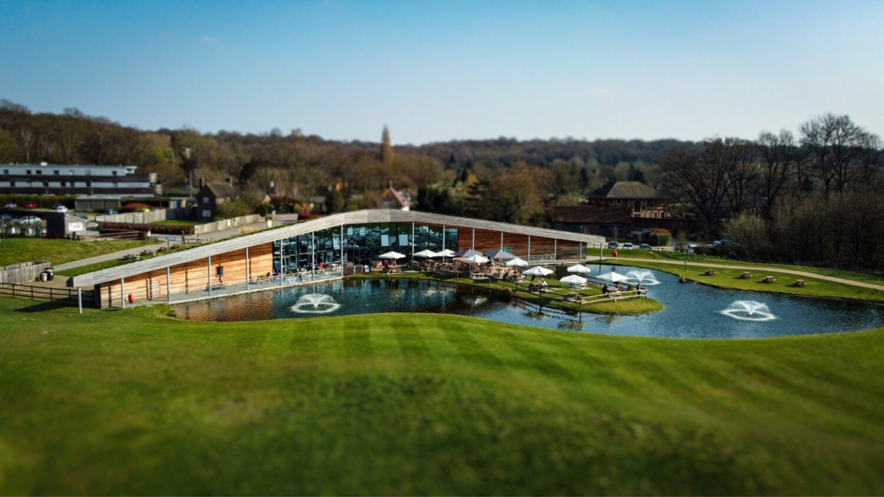 View across the fairways at Richmond Park Golf Course (Prince’s & Duke’s)