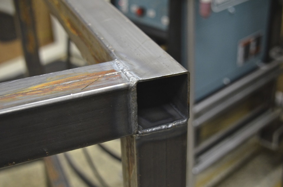 Сварные соединения профильных труб