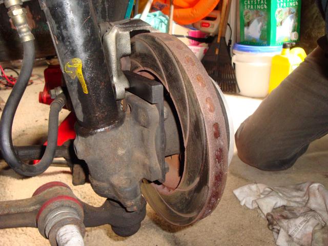 brake vl calipers on rx3 hub,.