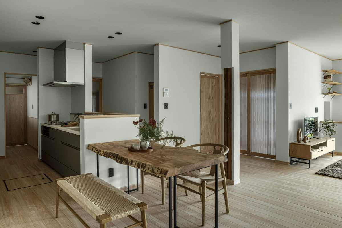 モダンな日本建築の外観デザイン