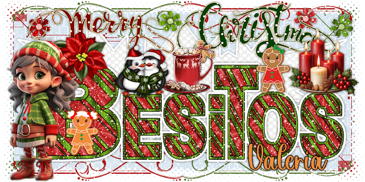 Besos Christmas Cookie valeria