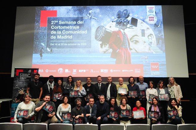SEMANA DEL CORTOMETRAJE DE LA COMUNIDAD DE MADRID 2025 QUE SE CELEBRARÁ DEL 15 AL 25 DE OCTUBRE