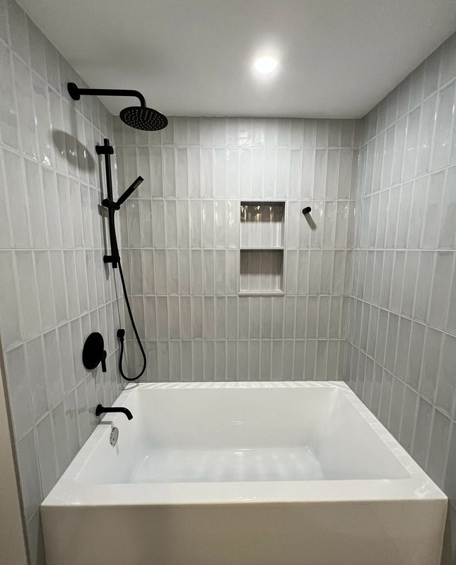 Bathroom remodel finish
