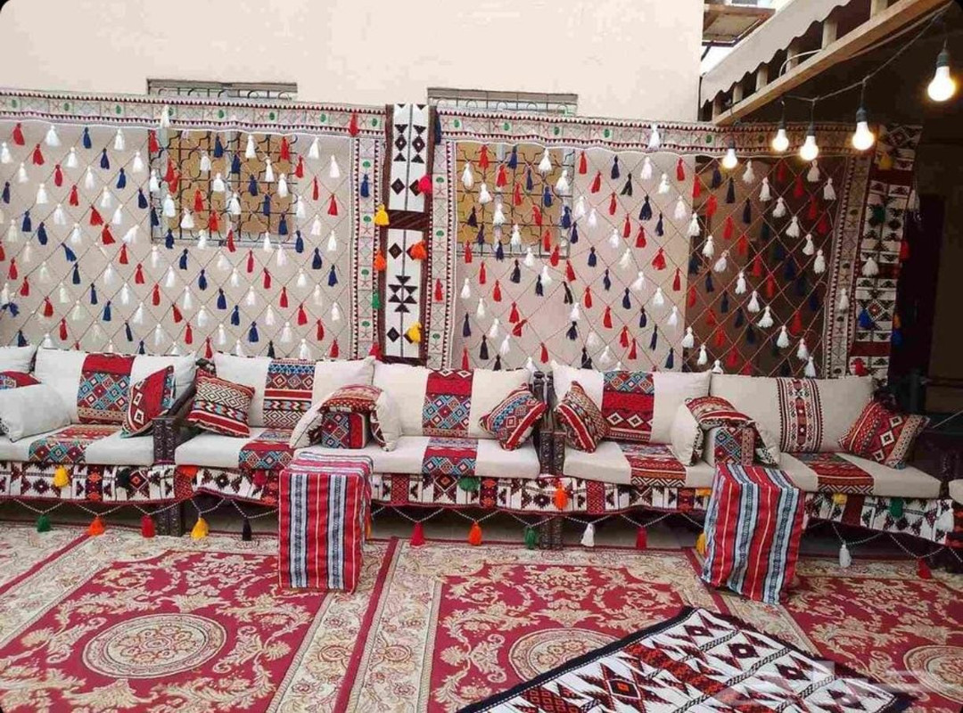 تأجير جلسة مغربية تقليدية فاخرة