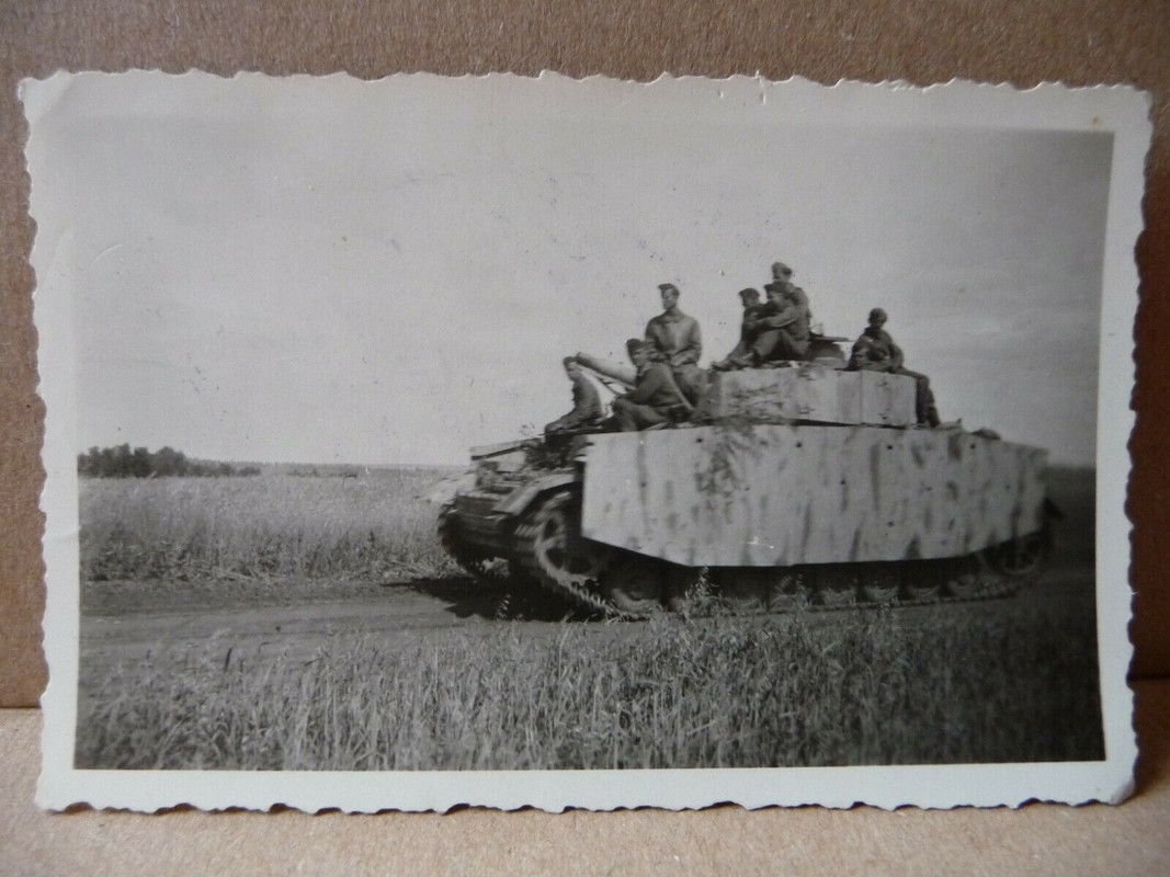 Panzer Seitenschürze Tarnanstrich