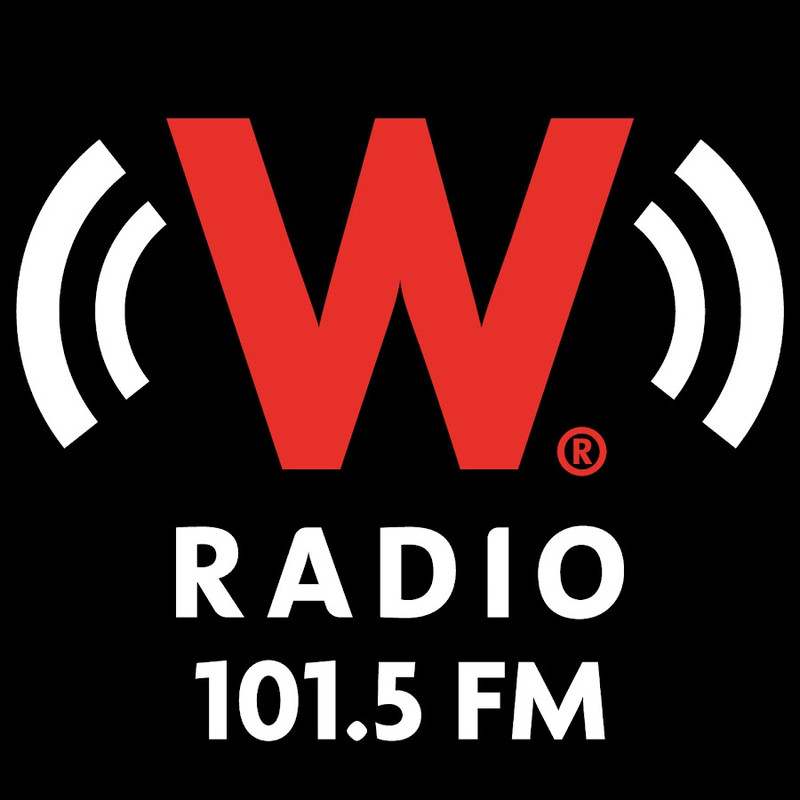 101.5 W Radio (GDL) - 101.5 FM - XHWK-FM - Radiópolis - Guadalajara, Jalisco logo
