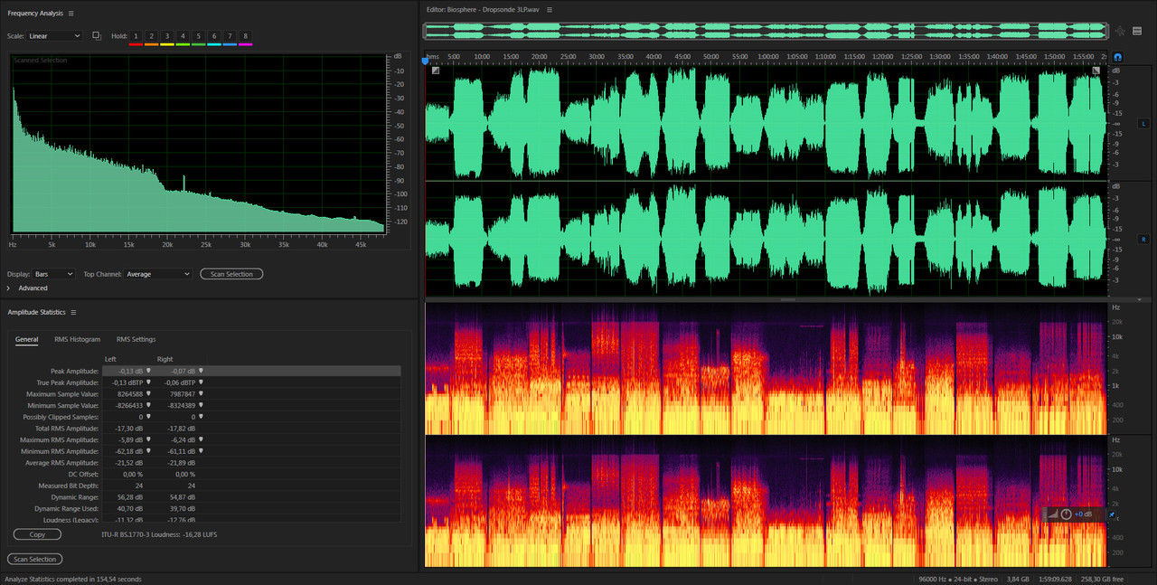 Biosphere - Dropsonde 3LP spectr