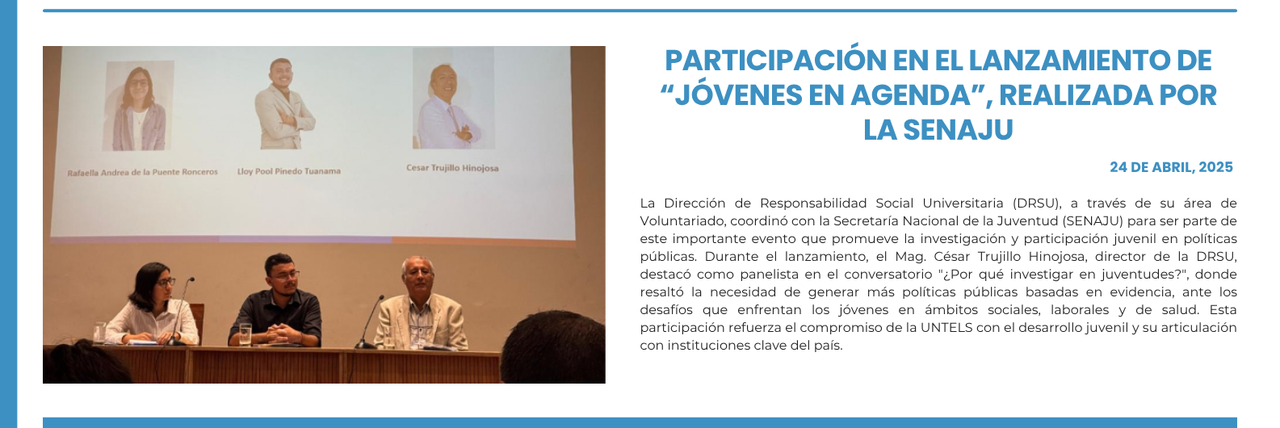 lanzamiento de jovenes en agenda 