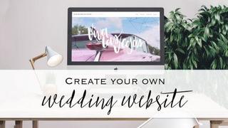 How to Create and Design Your Own Wedding Website From Buying a Domain Name to Going Live
