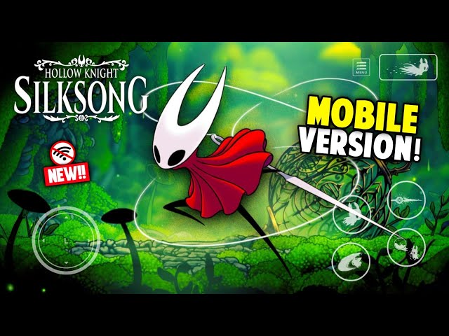 Hornet in a mossy grotto. Official screenshot © Team Cherry