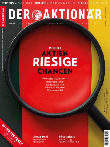 Cover: Der Aktionär Börsenmagazin vom 09  September 2022