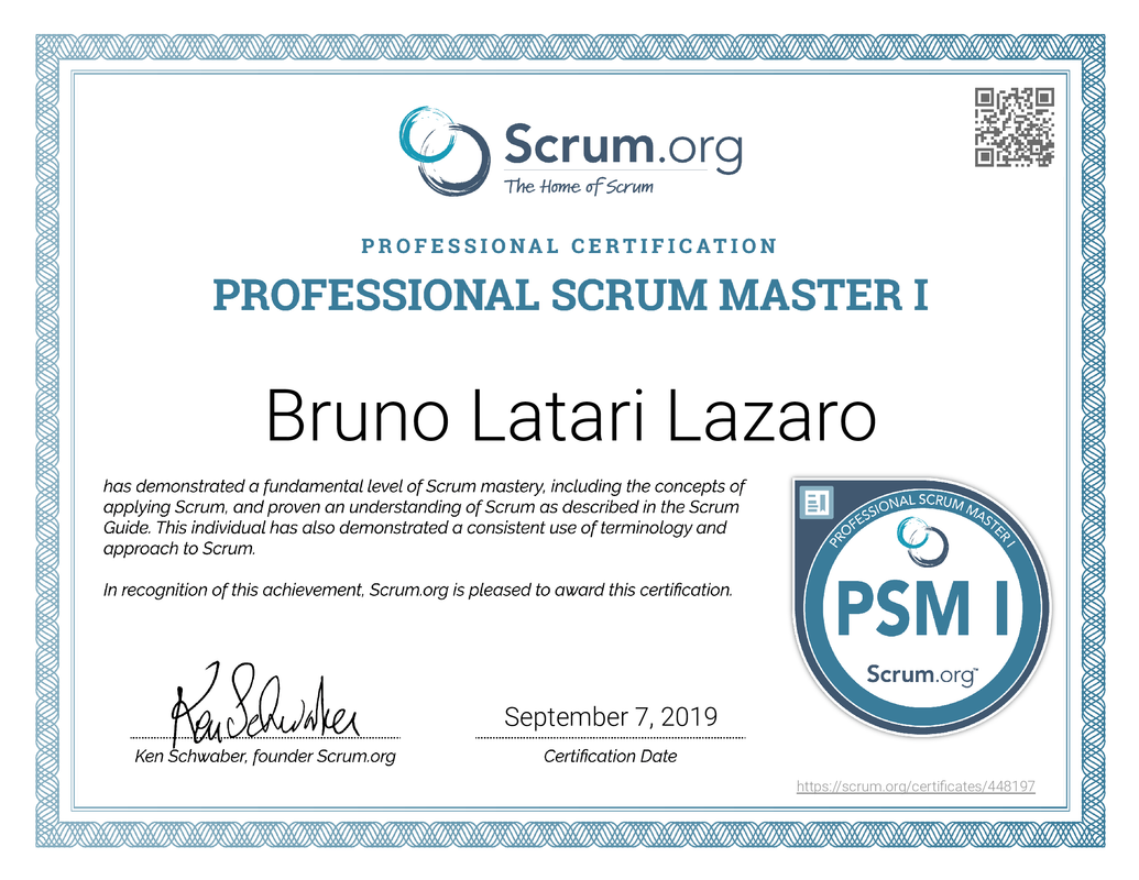 Professional Scrum Master I
