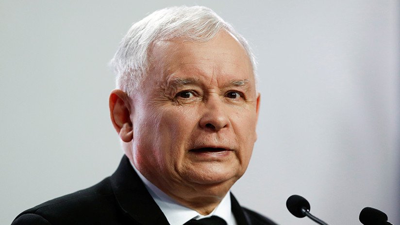 El ex primer ministro de Polonia y líder del partido Ley y Justicia, Jaroslaw Kaczynski