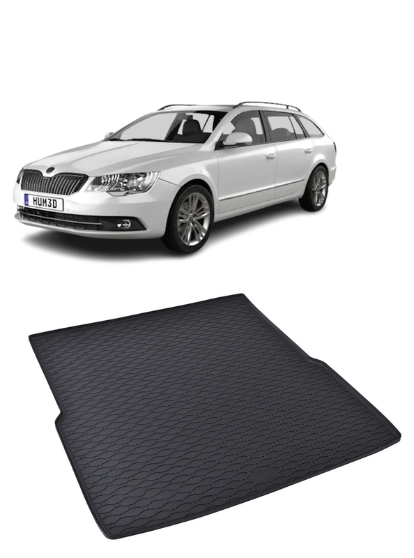 Tavita auto SkODA Superb Combi 2024-prezent, protectie portbagaj, Cri-Flo, din cauciuc 100%, compatibil cu autoturismul SkODA Superb Combi