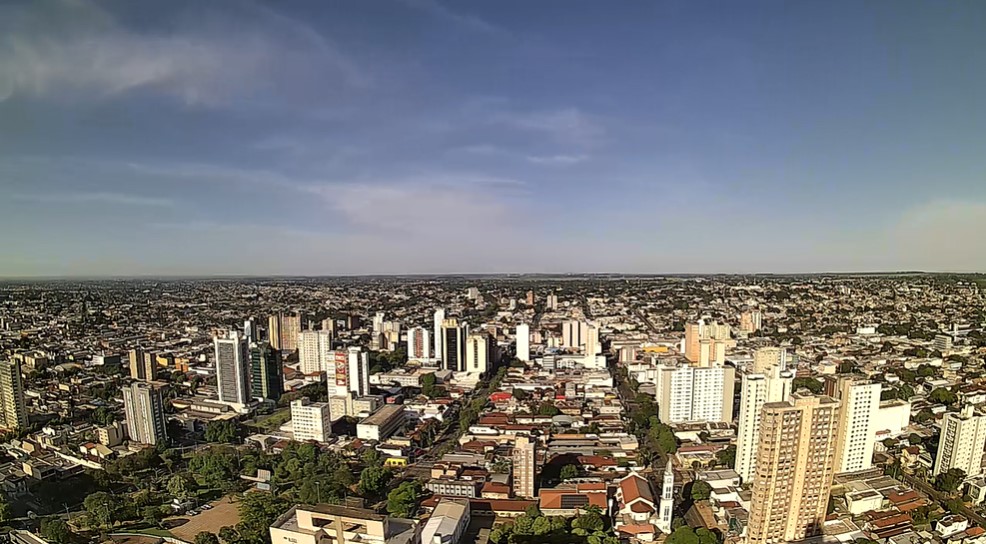 Campo Grande nesta manhã de sexta-feira ©FRANCISCO BRITTO