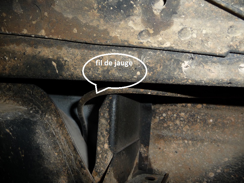 alimentation jauge
