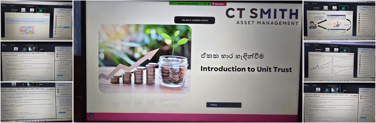 CT Smith Asset Management Joins Unit Trust Awareness Session with CSE Batticaloa