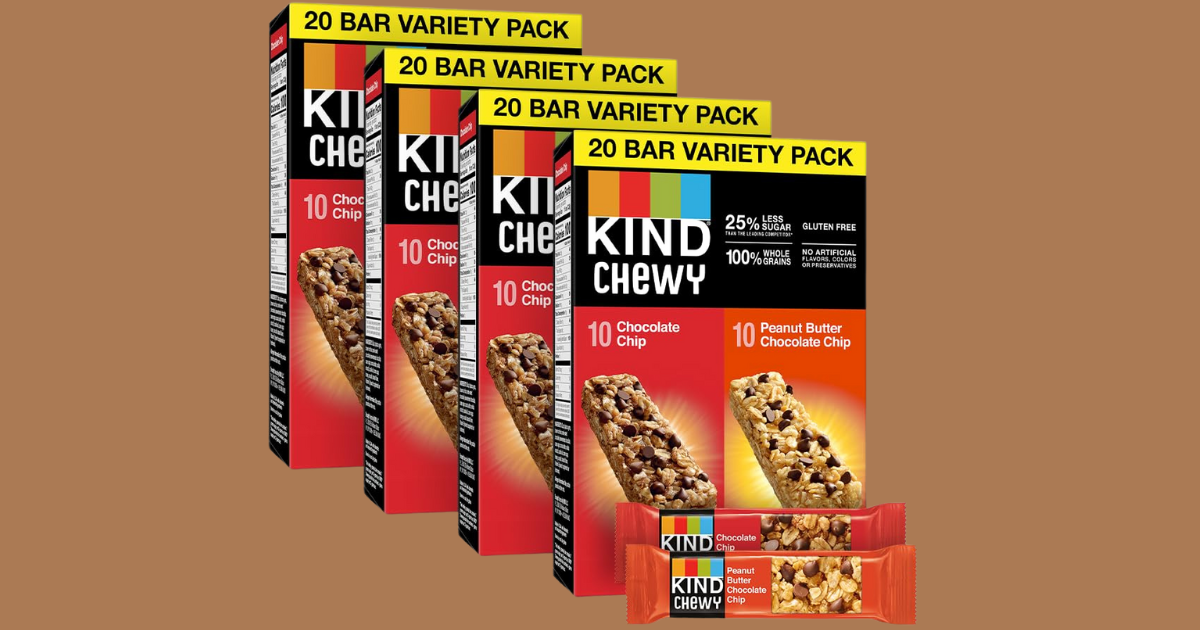 KIND Granola Bars 80-Pack: Just .xx on Amazon with Coupon & S&S!