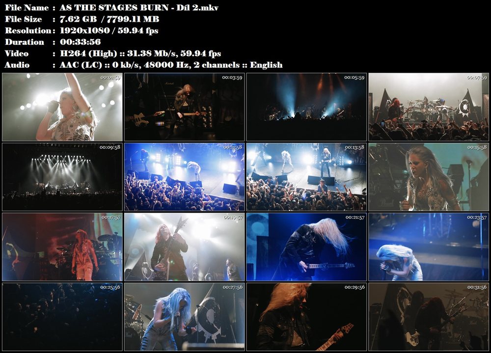 Re: Arch Enemy - As The Stages Burn! (2017) [BDRip 1080p]