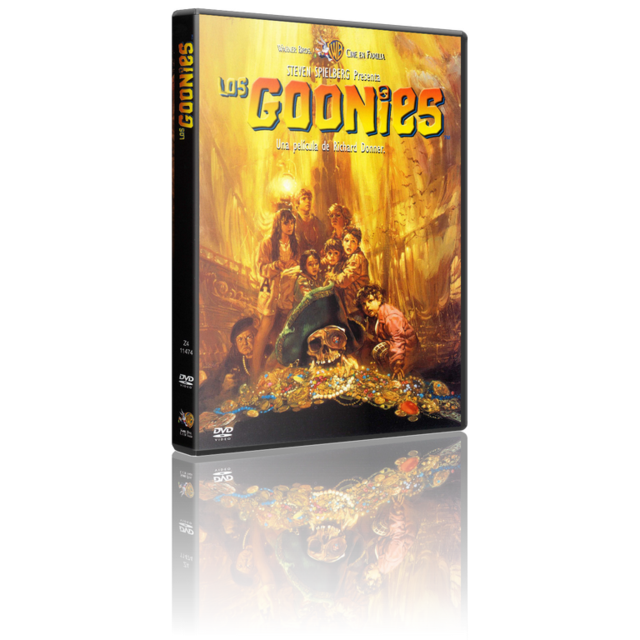 Portada - Los Goonies [DVD9 Full][Pal][Cast/Ing/Ale][Sub:Varios][Aventuras][1985]