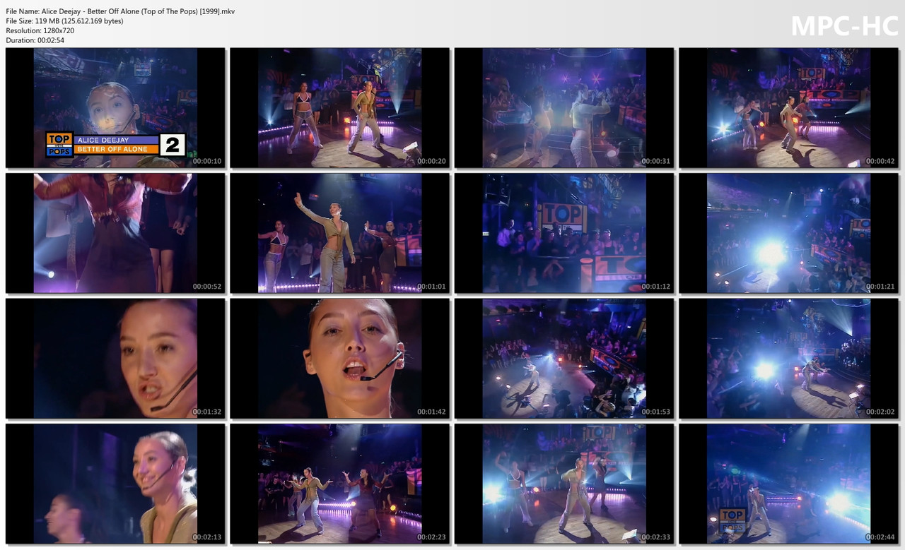 Alice Deejay - Better Off Alone (Audio Arquivo) (Top of The Pops) [26.08.1999].mp4