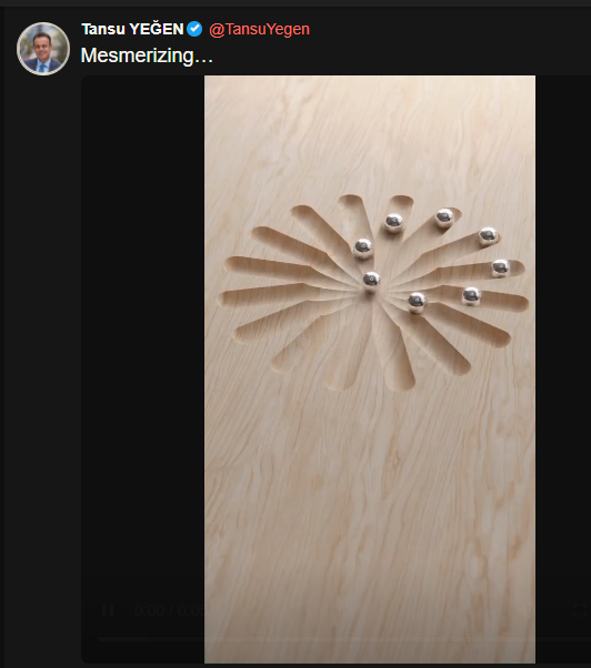 Brett mit Kugeln