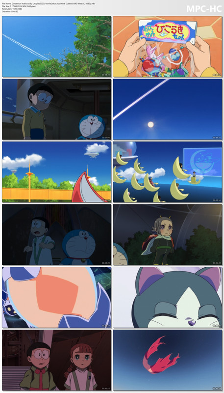 Doraemon the Movie: Nobita’s Sky Utopia (Hindi) Movie Poster