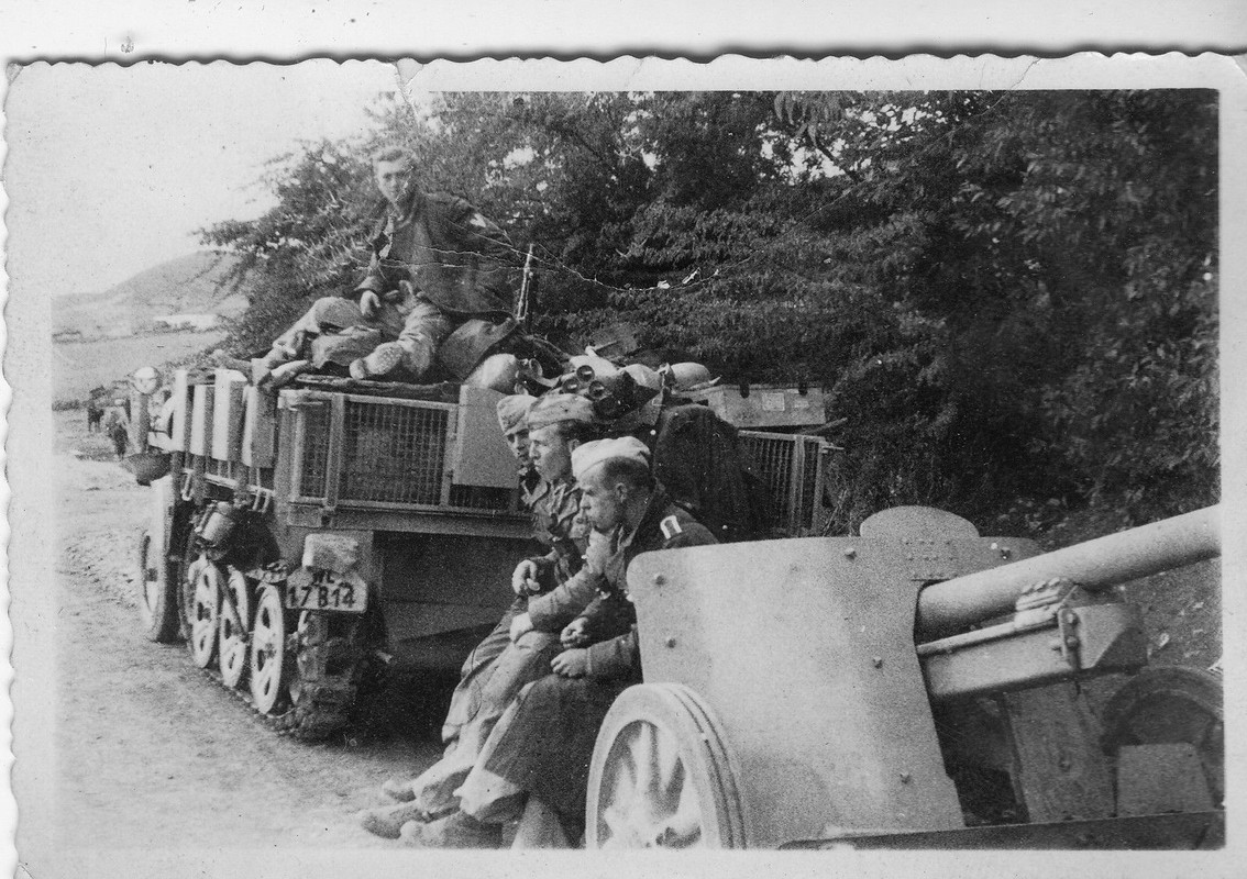 2.Fallschirmjäger Flak-MG Batl.Sd.Kfz.Halbketten LKW Griechenland Kret