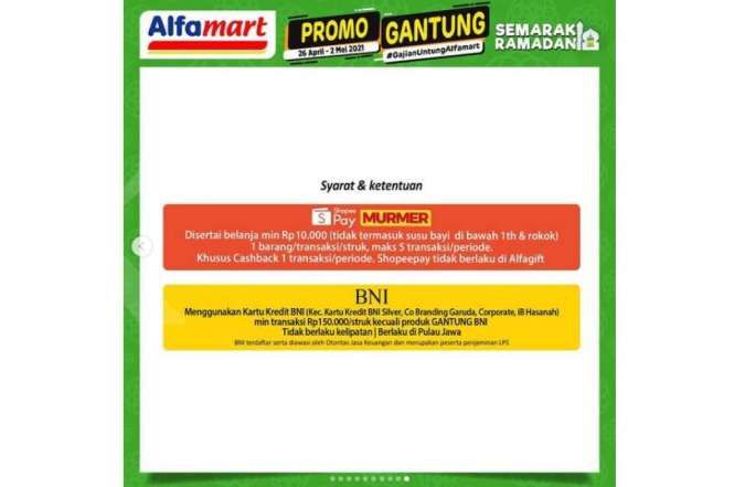 Katalog Promo Alfamart 26 April - 2 Mei 2021 

