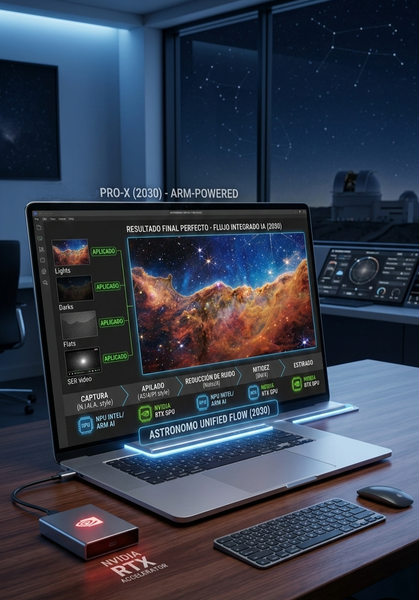 Hardware inform�tico Astrofoto 2026. Procesadores, iGPU GPU RAM