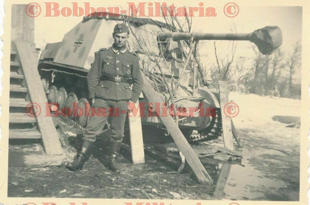 Russland 1943-44 Ostfron Panzerjäger Marder II SdKfz 131 Winter-Tarnung 4